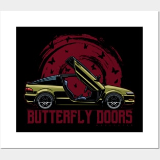 Butterfly Doors - Sera Posters and Art